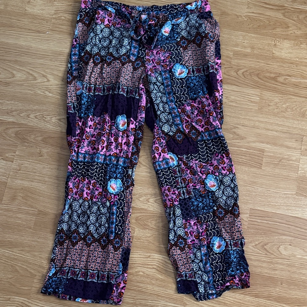 New Look Colorful Boho Pants